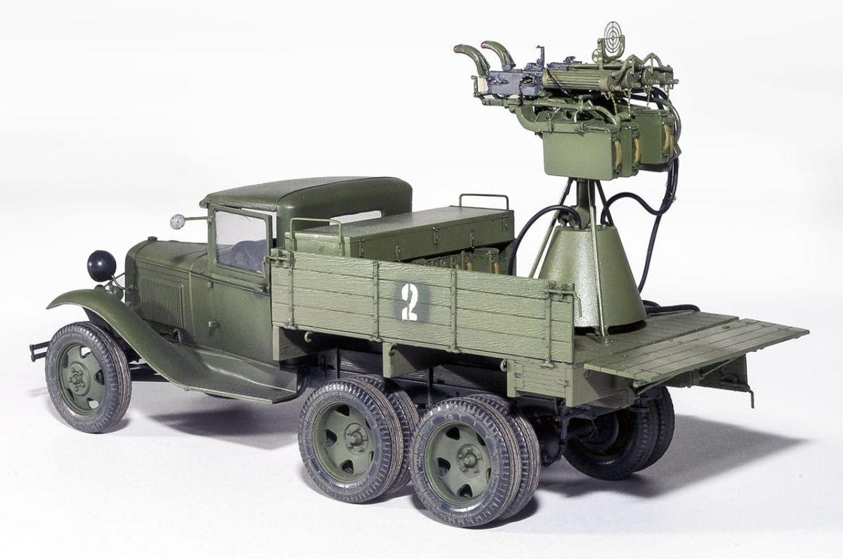 Zdjęcie dodatkowe produktu Gaz-aaa W/quad M4 Maxim 1:35 MiniArt 35177