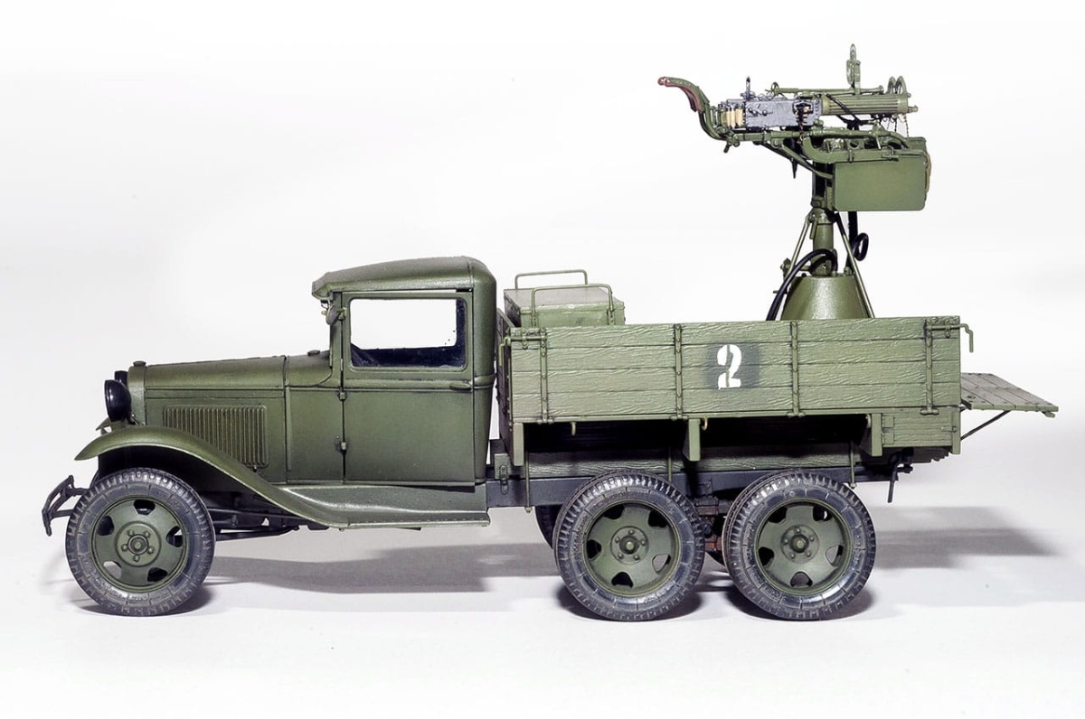 Zdjęcie dodatkowe produktu Gaz-aaa W/quad M4 Maxim 1:35 MiniArt 35177