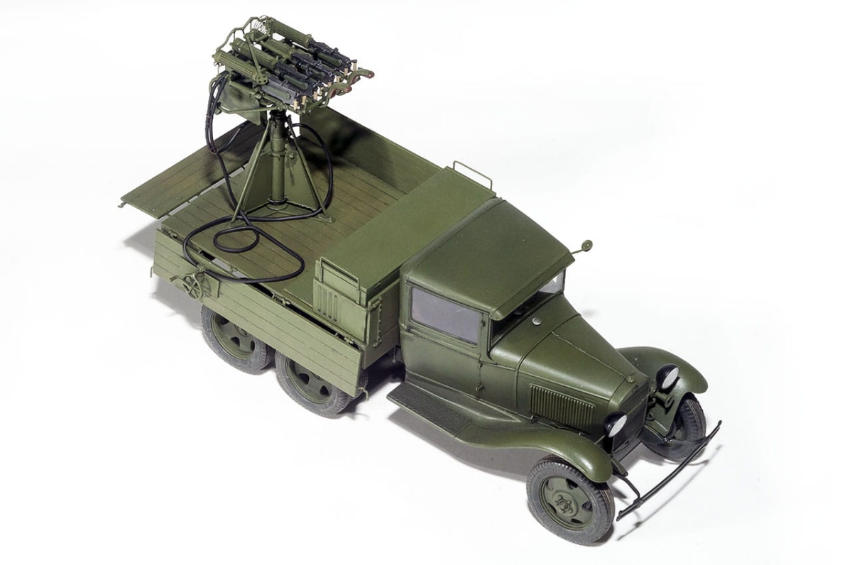 Zdjęcie dodatkowe produktu Gaz-aaa W/quad M4 Maxim 1:35 MiniArt 35177