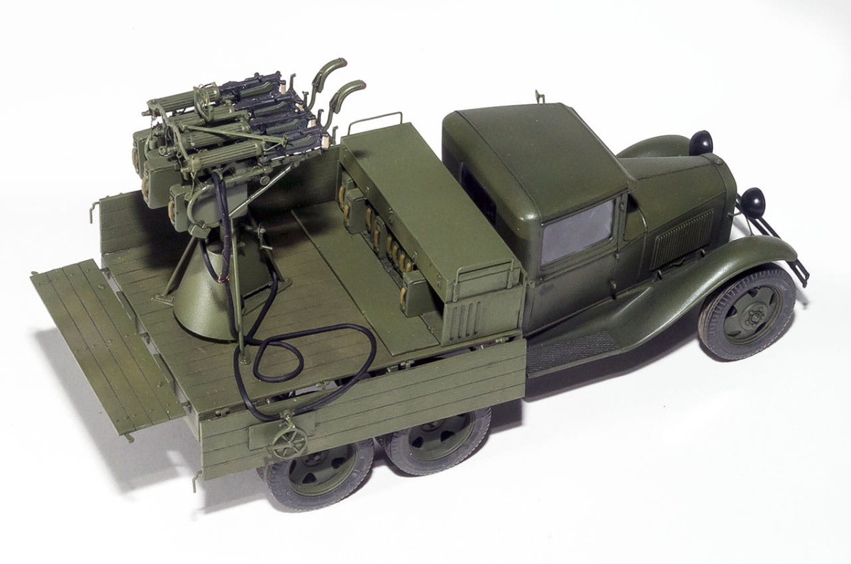 Zdjęcie dodatkowe produktu Gaz-aaa W/quad M4 Maxim 1:35 MiniArt 35177