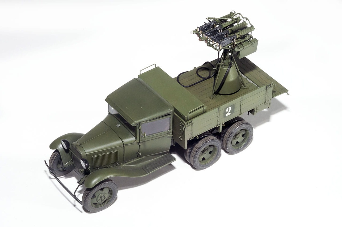 Zdjęcie dodatkowe produktu Gaz-aaa W/quad M4 Maxim 1:35 MiniArt 35177