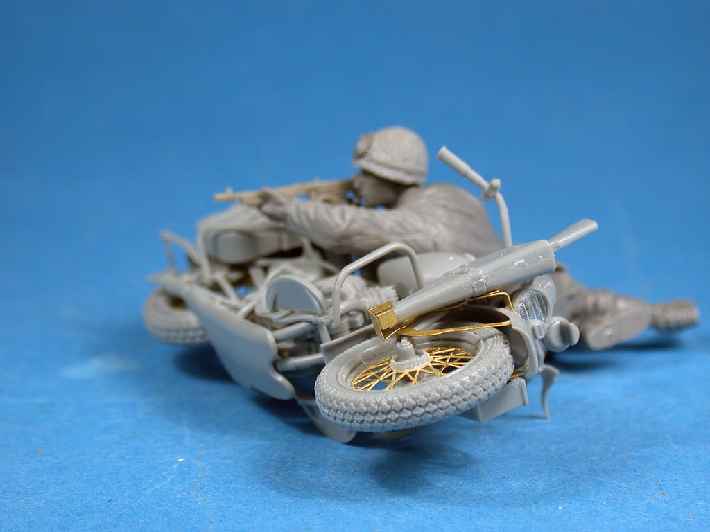 Zdjęcie dodatkowe produktu U.s. Motorcycle Wla W/rifleman 1:35 MiniArt 35179
