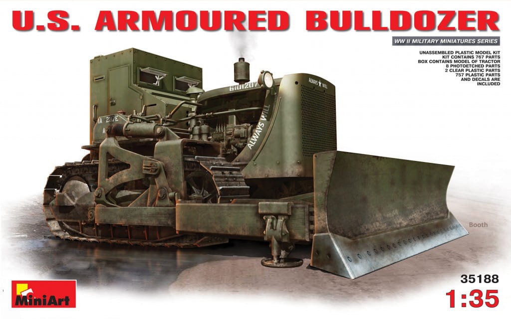 Zdjęcie główne produktu U.s. Armoured Bulldozer 1:35 MiniArt 35188