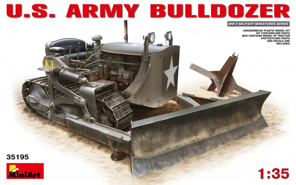 Zdjęcie główne produktu U.s. Army Bulldozer 1:35 MiniArt 35195
