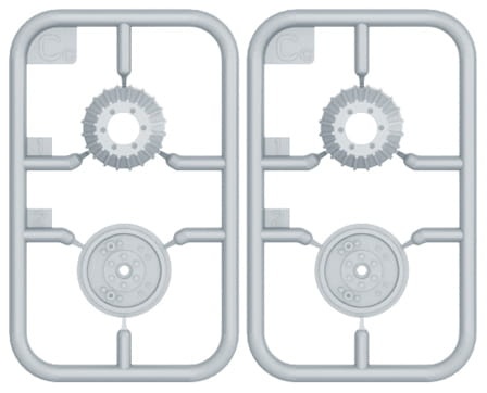 Zdjęcie dodatkowe produktu Zis-5 Family Wheels Set 1:35 MiniArt 35196