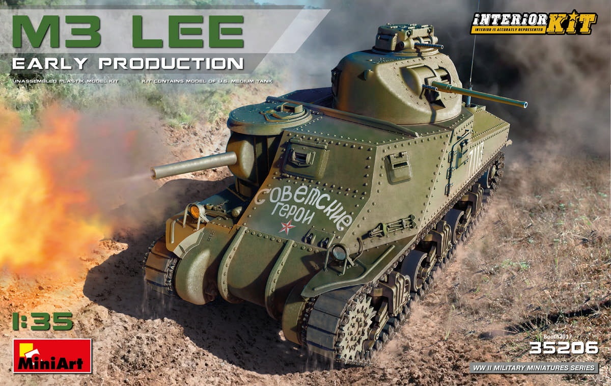 Zdjęcie główne produktu M3 Lee Early Production. Interior Kit 1:35 MiniArt 35206