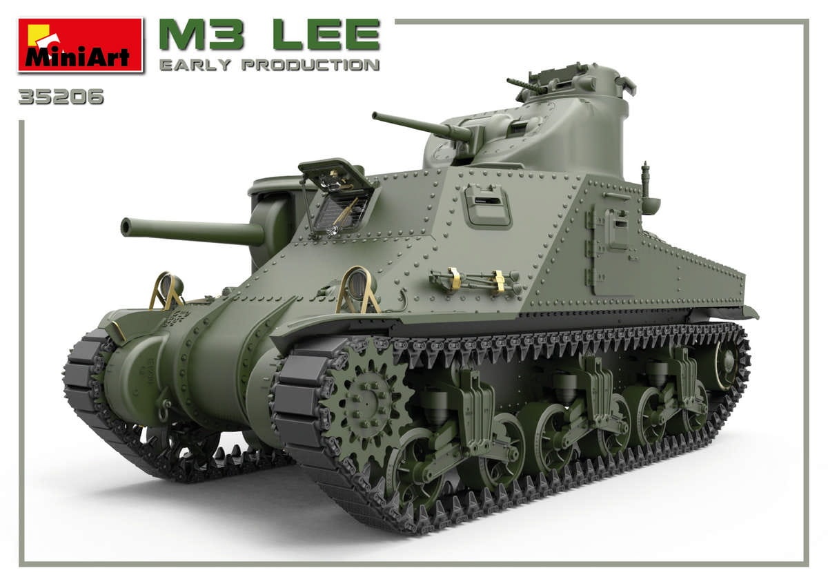 Zdjęcie dodatkowe produktu M3 Lee Early Production. Interior Kit 1:35 MiniArt 35206