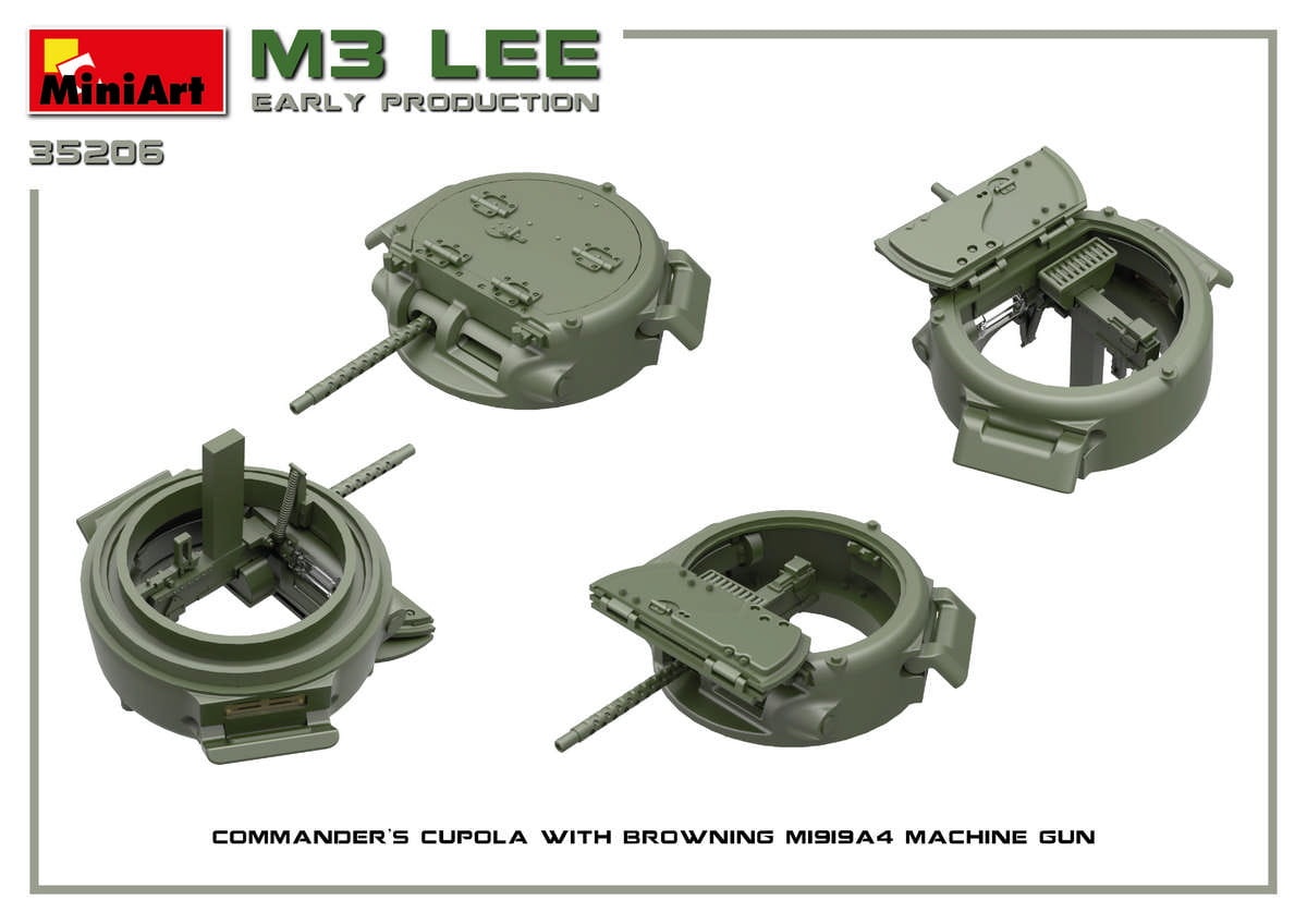 Zdjęcie dodatkowe produktu M3 Lee Early Production. Interior Kit 1:35 MiniArt 35206