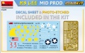 Zdjęcie dodatkowe produktu M3 Lee Mid Prod. Interior Kit 1:35 MiniArt 35209