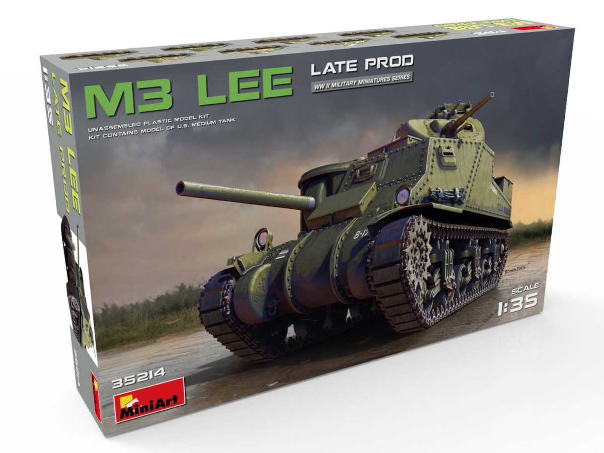 Zdjęcie dodatkowe produktu M3 Lee Late Prod. 1:35 MiniArt 35214