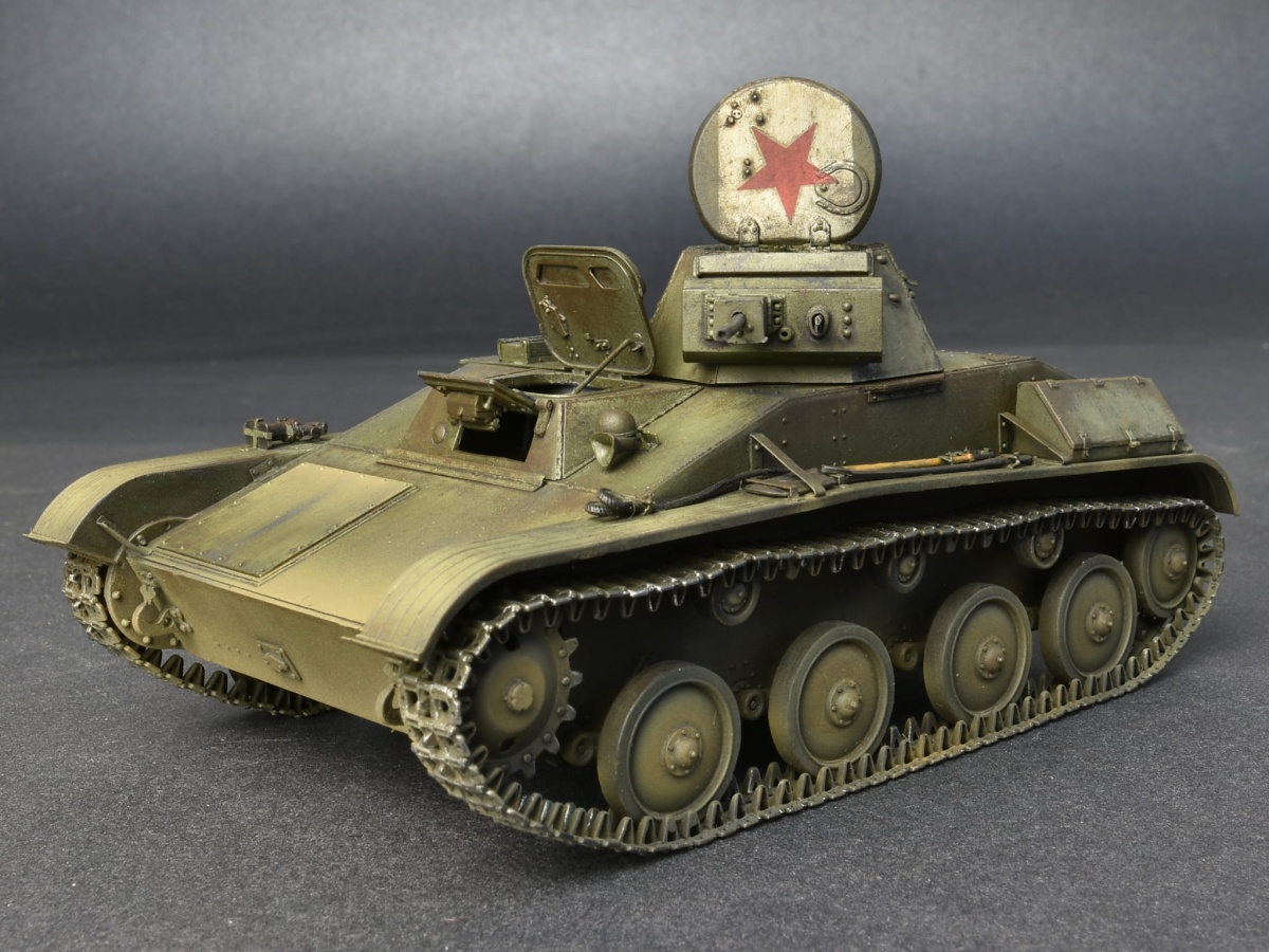 Zdjęcie dodatkowe produktu T-60 Early Series. Soviet Light Tank. Interior Kit 1:35 MiniArt 35215