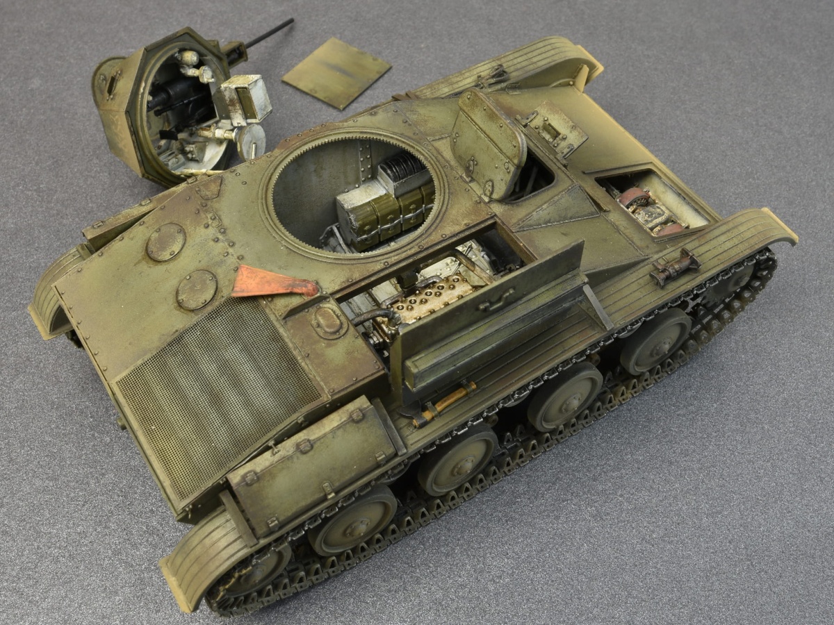 Zdjęcie dodatkowe produktu T-60 Early Series. Soviet Light Tank. Interior Kit 1:35 MiniArt 35215