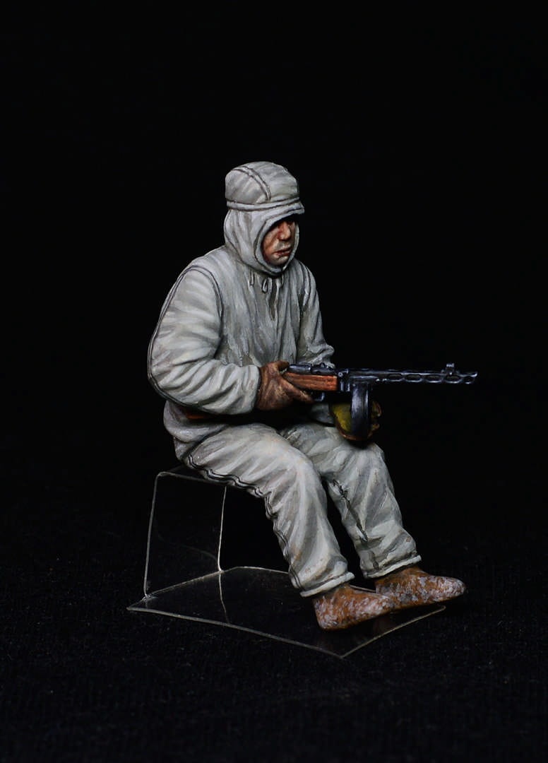 Zdjęcie dodatkowe produktu Soviet Assault Infantry (winter Camouflage Cloaks) 1:35 MiniArt 35226