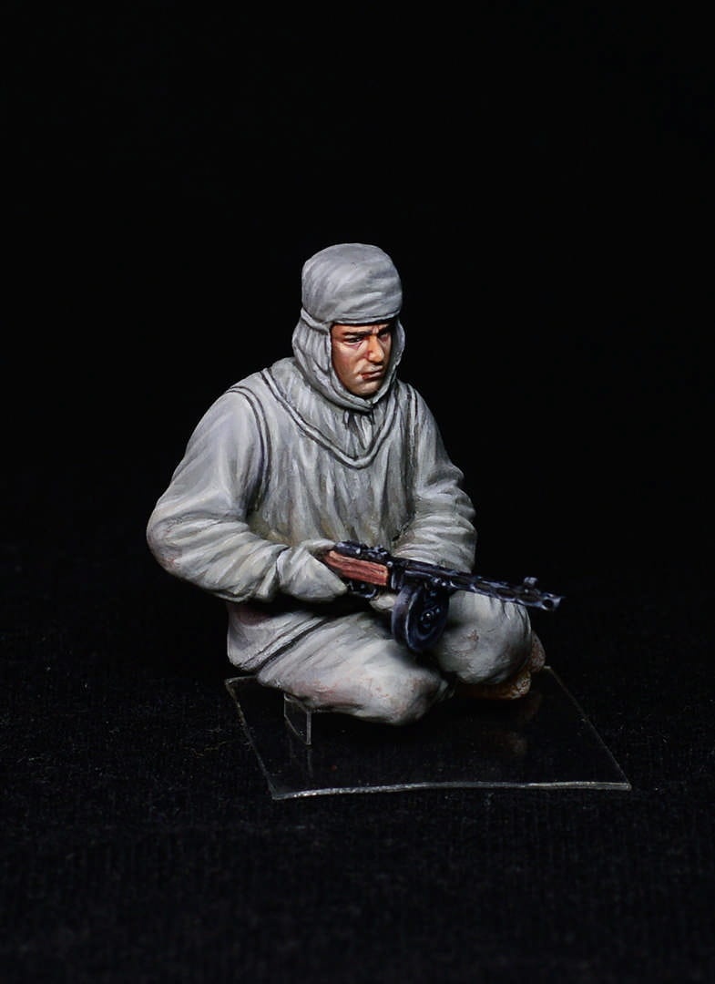 Zdjęcie dodatkowe produktu Soviet Assault Infantry (winter Camouflage Cloaks) 1:35 MiniArt 35226