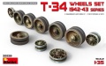 Zdjęcie główne produktu T-34 Wheels Set. 1942-43 Series 1:35 MiniArt 35239