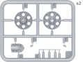 Zdjęcie dodatkowe produktu T-34 Wheels Set. 1942-43 Series 1:35 MiniArt 35239