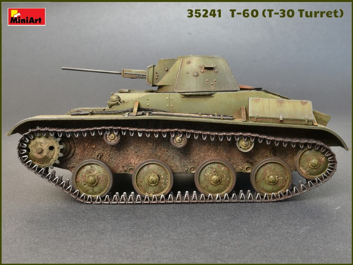 Zdjęcie dodatkowe produktu T-60 (t-30 Turret) Interior Kit 1:35 MiniArt 35241