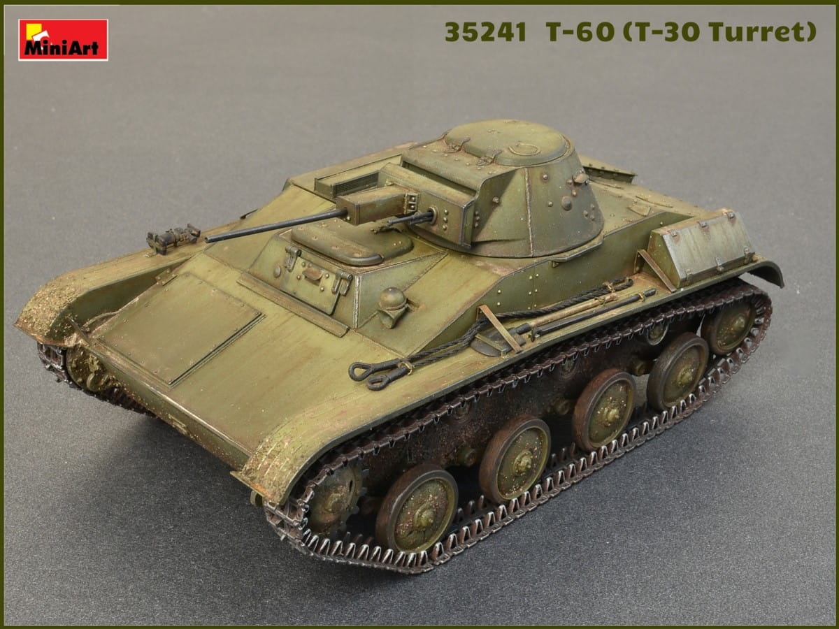 Zdjęcie dodatkowe produktu T-60 (t-30 Turret) Interior Kit 1:35 MiniArt 35241