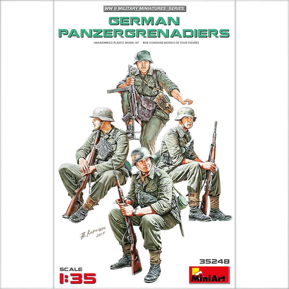 Zdjęcie główne produktu German Panzergrenadiers 1:35 MiniArt 35248