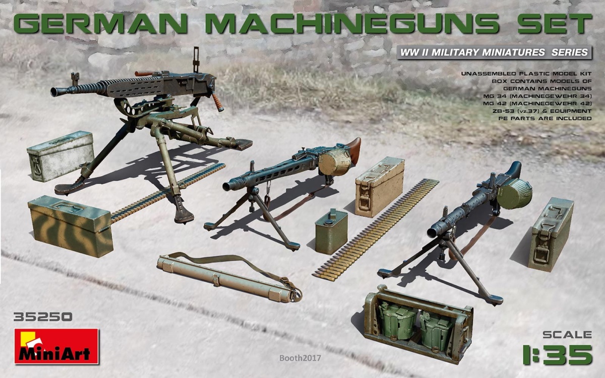 Zdjęcie główne produktu German Machineguns Set 1:35 MiniArt 35250