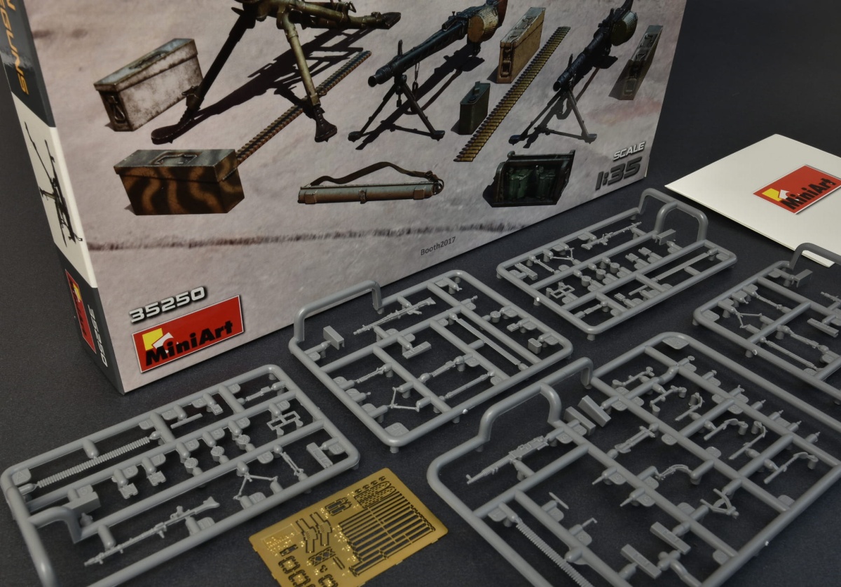 Zdjęcie dodatkowe produktu German Machineguns Set 1:35 MiniArt 35250