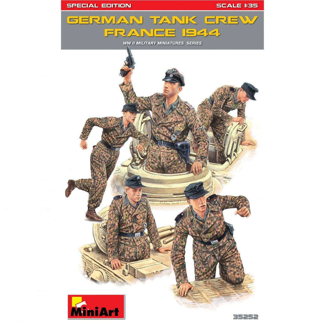 Zdjęcie główne produktu German Tank Crew (france 1944) Special Edition 1:35 MiniArt 35252