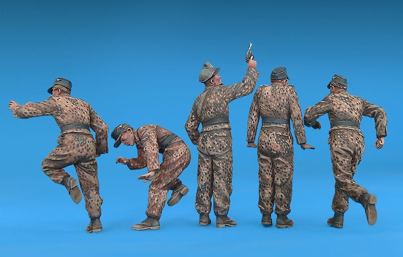 Zdjęcie dodatkowe produktu German Tank Crew (france 1944) Special Edition 1:35 MiniArt 35252