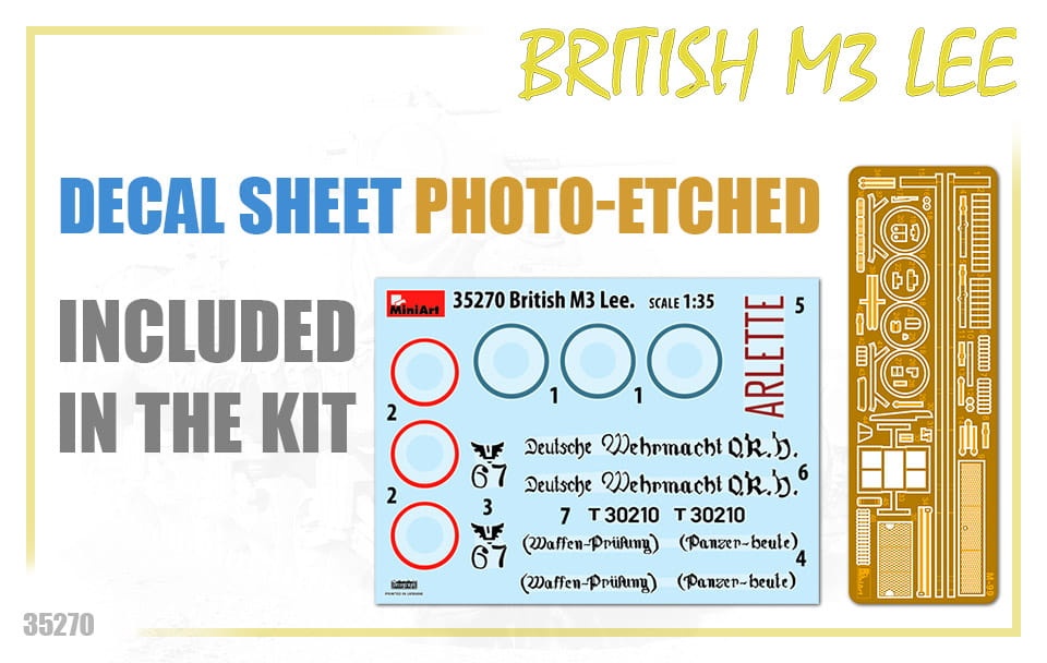 Zdjęcie dodatkowe produktu British M3 Lee 1:35 MiniArt 35270