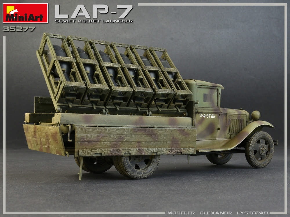 Zdjęcie dodatkowe produktu Soviet Rocket Launcher Lap-7 1:35 MiniArt 35277