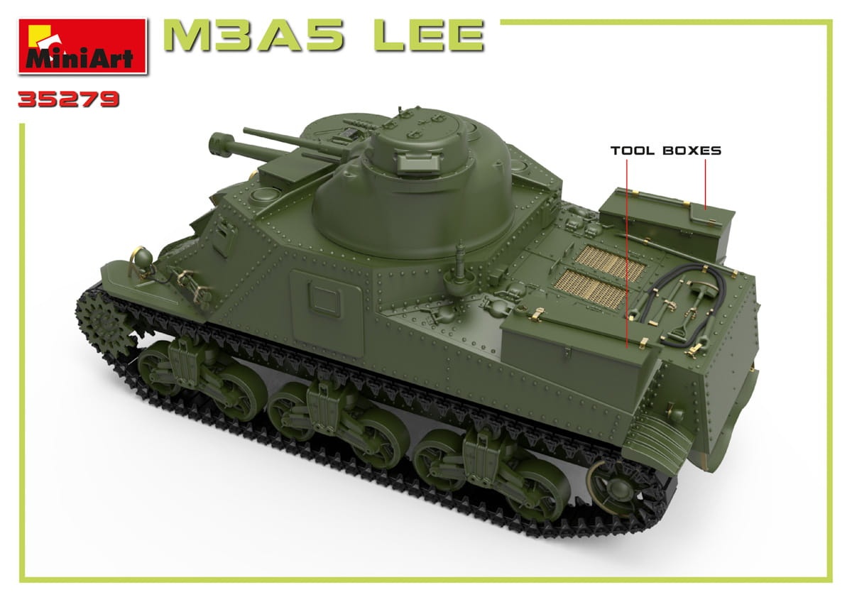 Zdjęcie dodatkowe produktu M3A5 Lee 1:35 MiniArt 35279