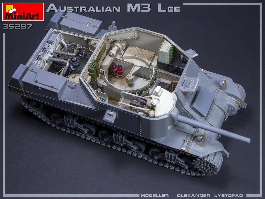 Zdjęcie dodatkowe produktu Australian M3 Lee. Interior Kit 1:35 MiniArt 35287