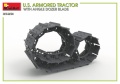 Zdjęcie dodatkowe produktu U.s. Armored Tractor With Angle Dozer Blade 1:35 MiniArt 35291