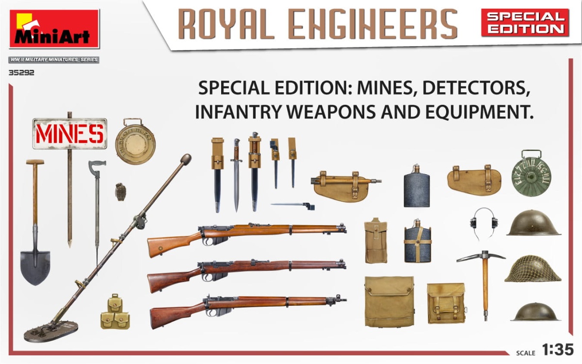 Zdjęcie dodatkowe produktu Royal Engineers. Special Edition 1:35 MiniArt 35292