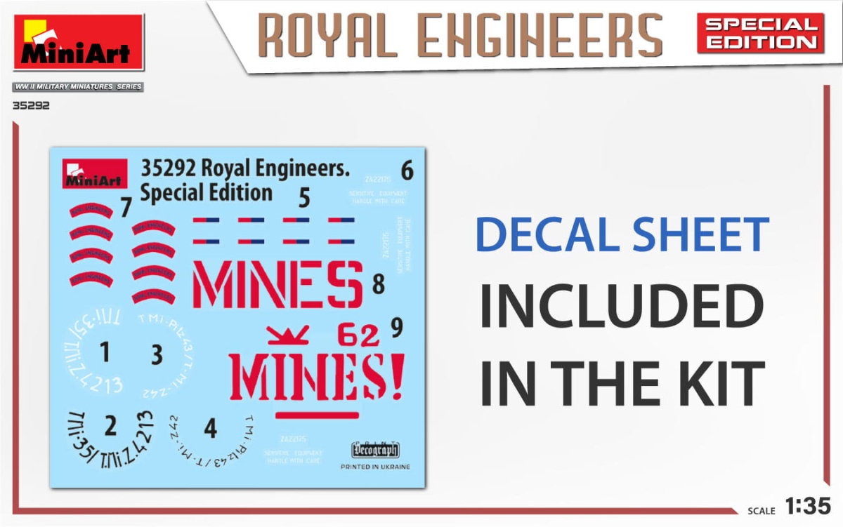 Zdjęcie dodatkowe produktu Royal Engineers. Special Edition 1:35 MiniArt 35292