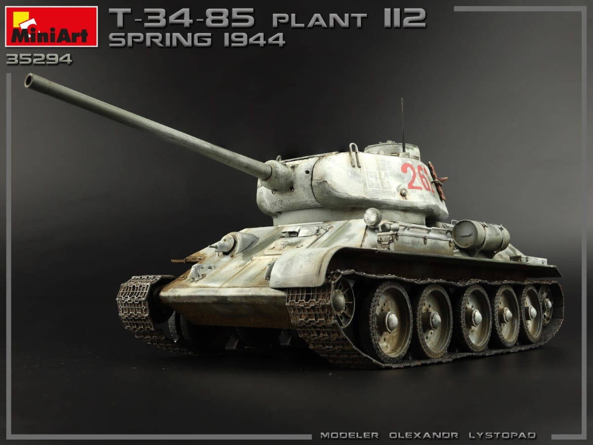 Zdjęcie dodatkowe produktu T-34/85 Plant 112. Spring 1944. Interior Kit 1:35 MiniArt 35294