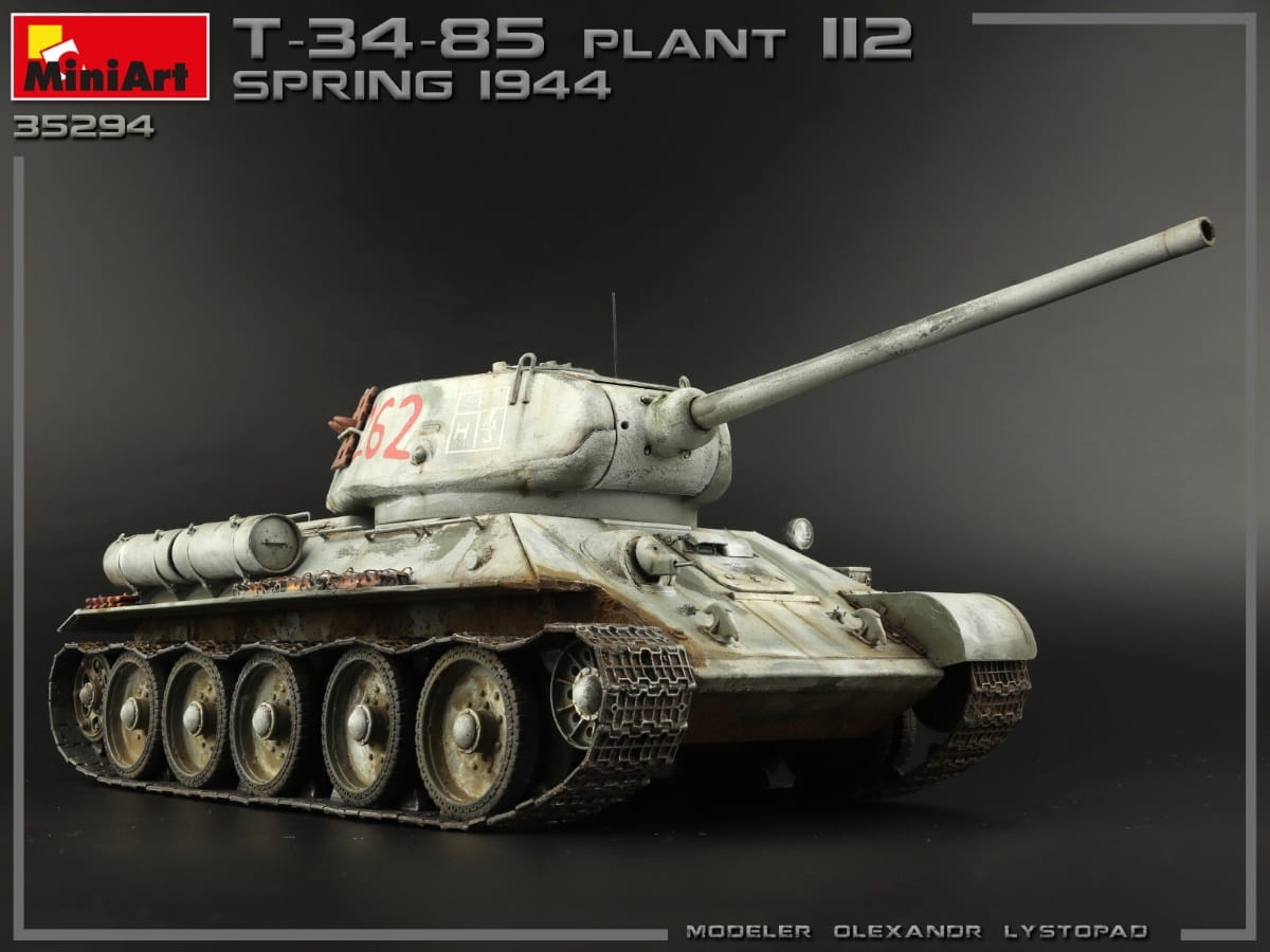 Zdjęcie dodatkowe produktu T-34/85 Plant 112. Spring 1944. Interior Kit 1:35 MiniArt 35294