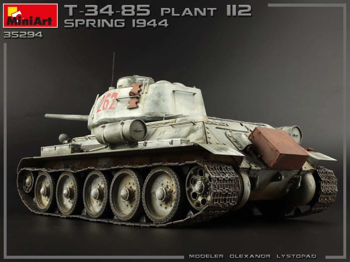 Zdjęcie dodatkowe produktu T-34/85 Plant 112. Spring 1944. Interior Kit 1:35 MiniArt 35294
