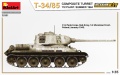 Zdjęcie dodatkowe produktu T-34/85 Composite Turret. 112 Plant. Summer 1944 Interior Kit 1:35 MiniArt 35301