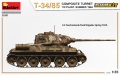 Zdjęcie dodatkowe produktu T-34/85 Composite Turret. 112 Plant. Summer 1944 Interior Kit 1:35 MiniArt 35301
