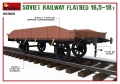 Zdjęcie dodatkowe produktu Soviet Railway Flatbed 16,5-18t 1:35 MiniArt 35303