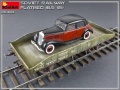 Zdjęcie dodatkowe produktu Soviet Railway Flatbed 16,5-18t 1:35 MiniArt 35303