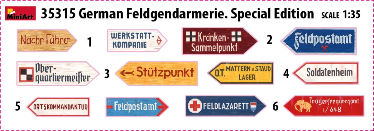 Zdjęcie dodatkowe produktu German Feldgendarmerie. Special Edition 1:35 MiniArt 35315