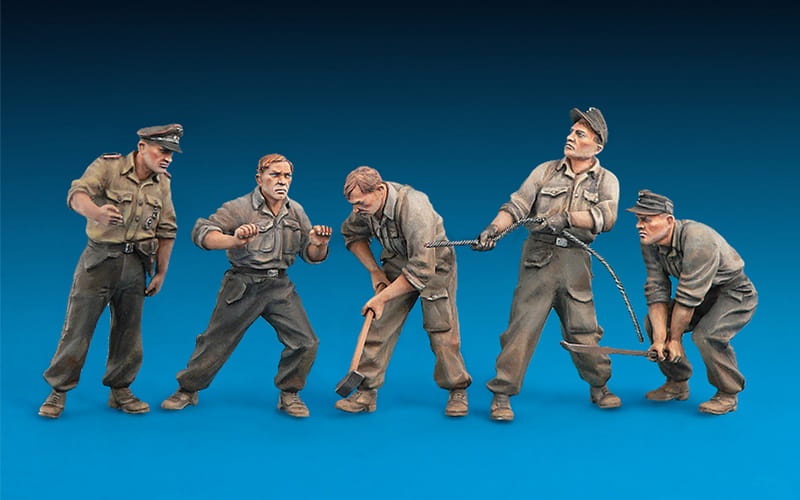 Zdjęcie dodatkowe produktu German Tank Repair Crew. Special Edition 1:35 MiniArt 35319