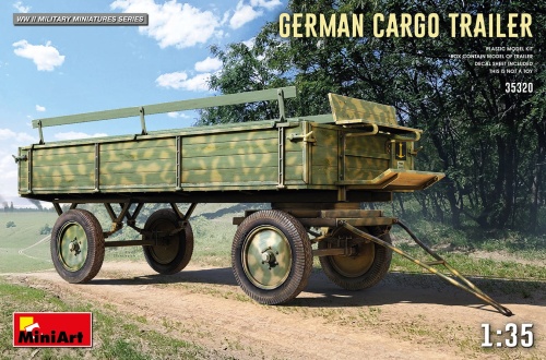 German Cargo Trailer 1:35 MiniArt 35320