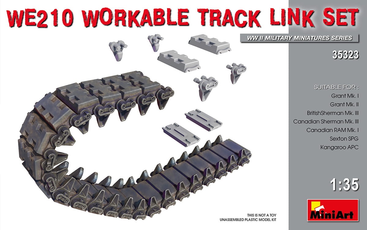 Zdjęcie główne produktu We210 Workable Track Link Set 1:35 MiniArt 35323