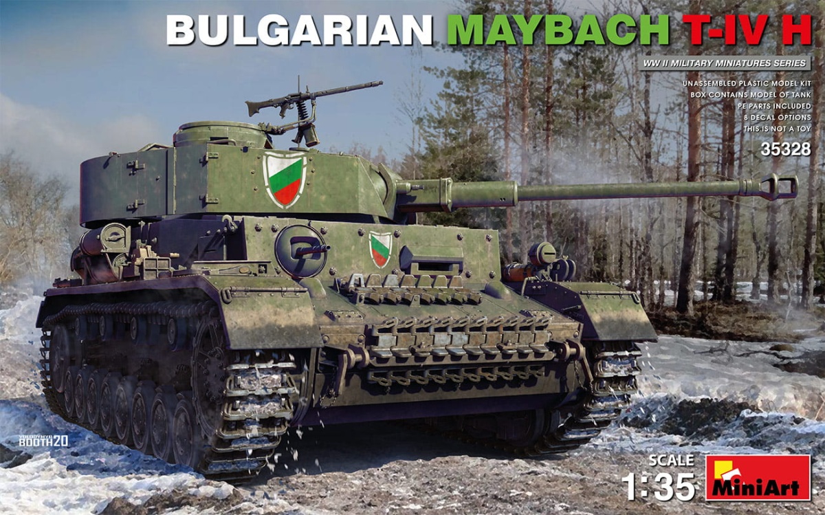 Zdjęcie główne produktu Bulgarian Maybach T-iv H 1:35 MiniArt 35328