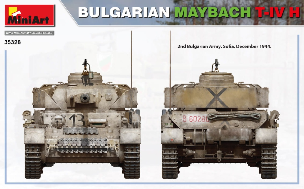 Zdjęcie dodatkowe produktu Bulgarian Maybach T-iv H 1:35 MiniArt 35328