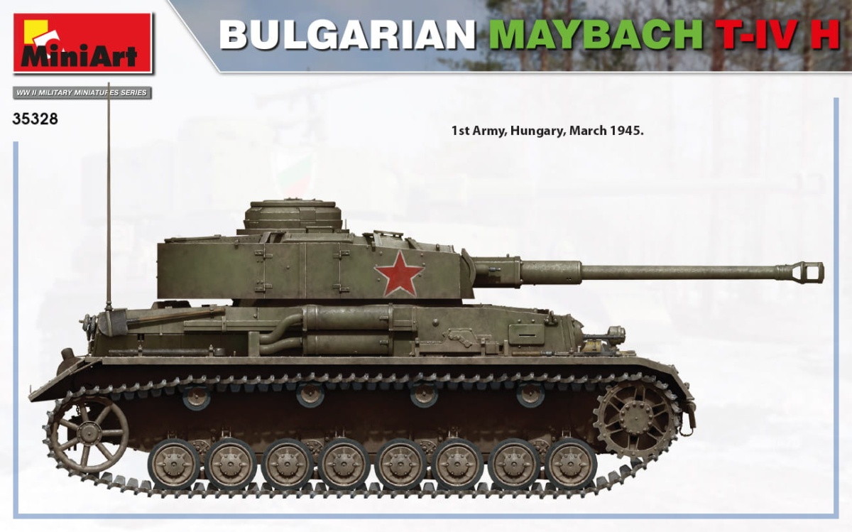 Zdjęcie dodatkowe produktu Bulgarian Maybach T-iv H 1:35 MiniArt 35328