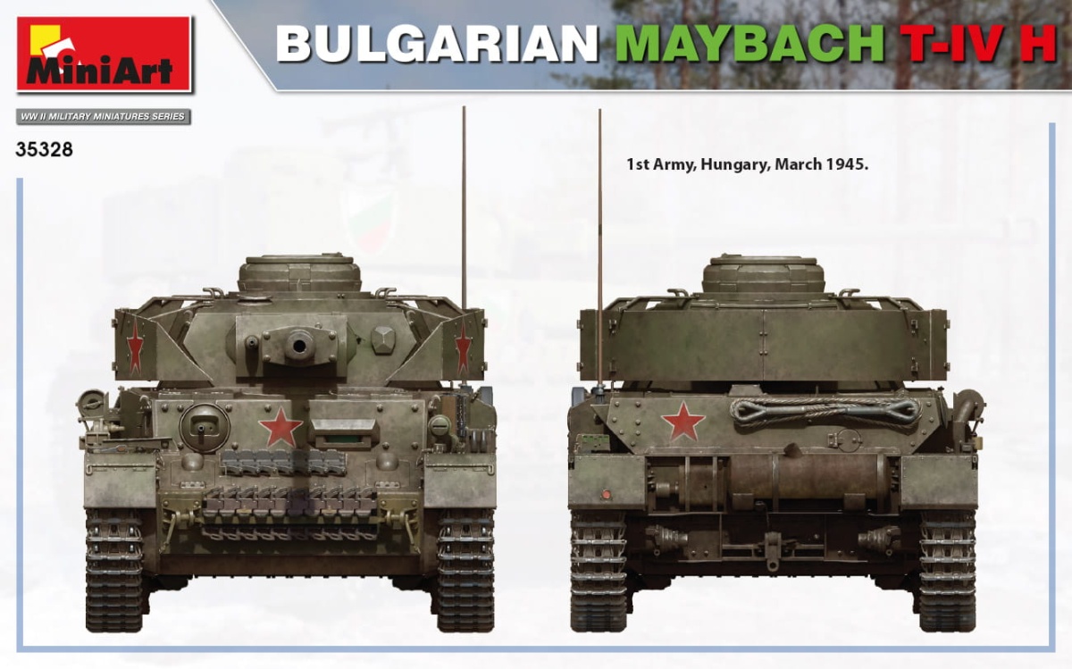 Zdjęcie dodatkowe produktu Bulgarian Maybach T-iv H 1:35 MiniArt 35328