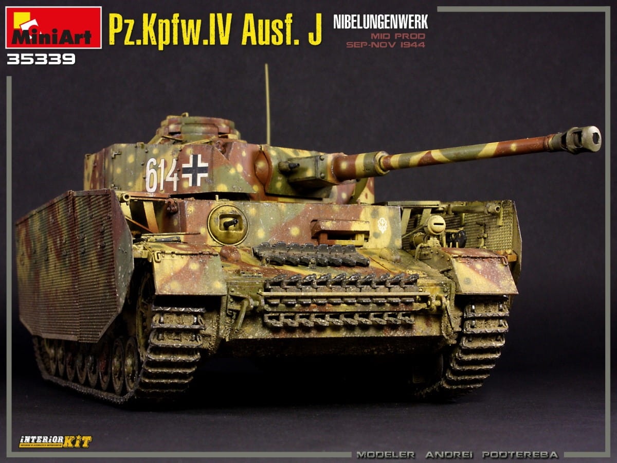 Zdjęcie dodatkowe produktu Pz.kpfw.iv Ausf. J Nibelungenwerk. Mid Prod. Sep-nov 1944 Interior Kit 1:35 MiniArt 35339